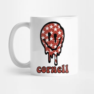 cornell drippy smiley Mug